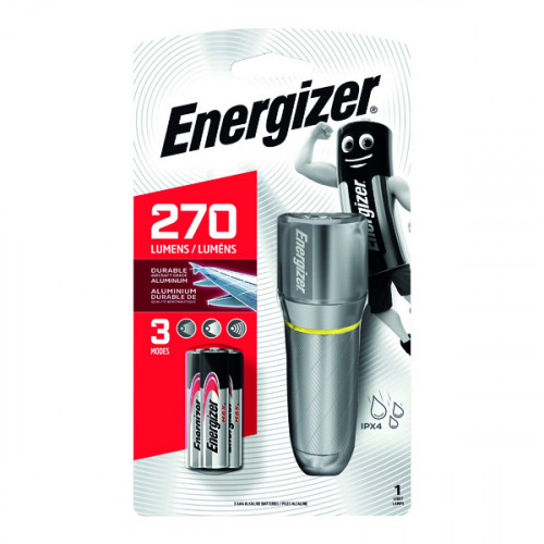 Energizer Value Small Metal Torch 3xAAA Silver 633657
