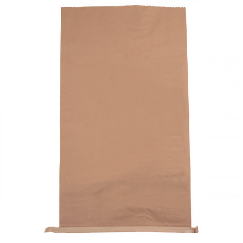 Plain Paper Waste Sack Brown (Pack of 50) 47121701
