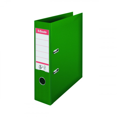 ESSELTE NO 1 L/ARCH 75MM A4 GRN PK10