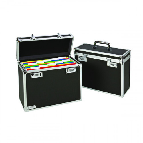 LEITZ PERSONAL FILING CASE BLACK