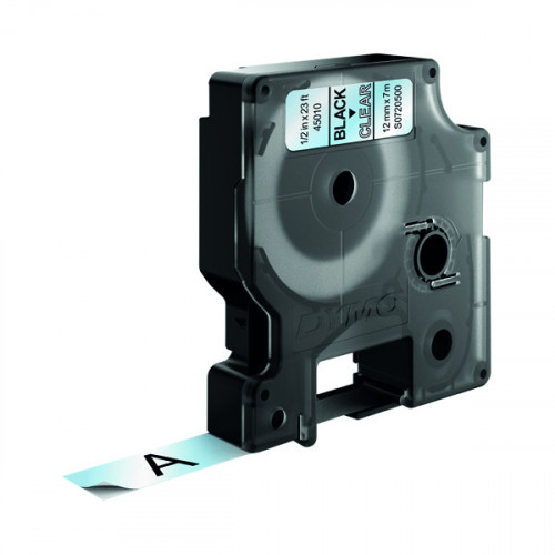 DYMO D1 LABELMAKER TAPE 12MM BLK