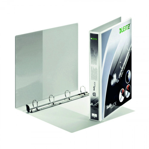 Leitz Panorama 4-Ring Presentation Binder 25mm White 42010-00-1