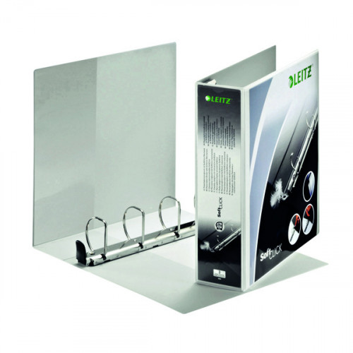 Leitz Panorama 4-Ring Presentation Binder 50mm White 42040-00-1