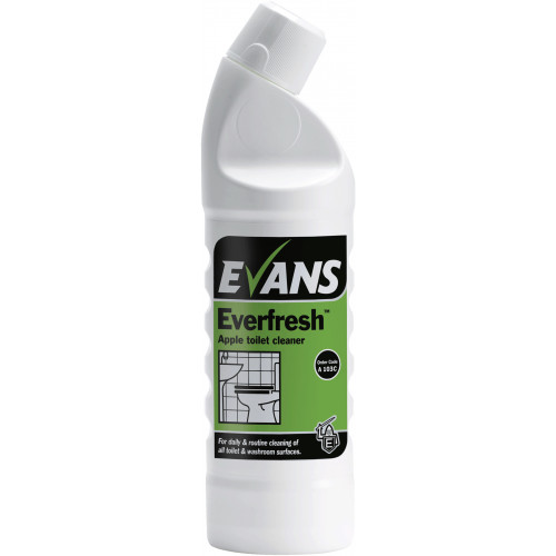 Evans Everfresh Apple Toilet Cleaner (For Daily Use) per 1Ltr (A103AEV)