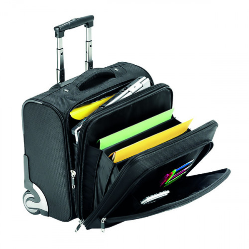 Falcon Mobile Laptop Business Trolley Case Black 2567T