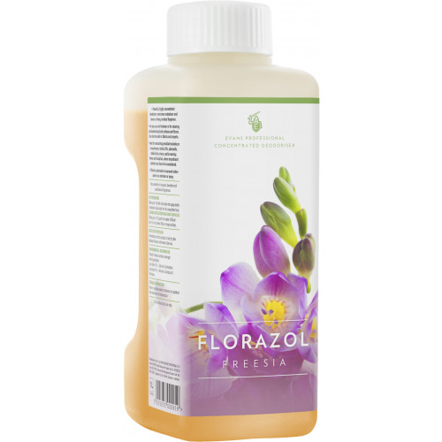 Evans Florozol, Concentrated Deodoriser & Disinfectant - Freesia per 1 Ltr (A067AEV)