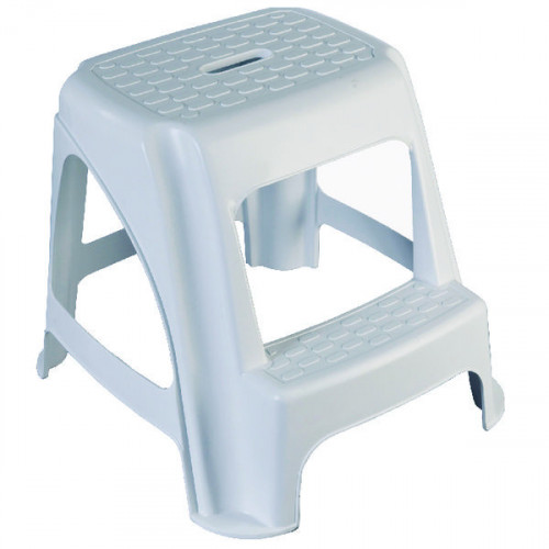 GPC STEP STOOL WHITE HE400Z