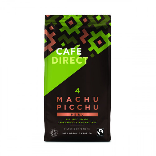Cafedirect Organic Ground Machu Picchu Coffee 227g TWI12026