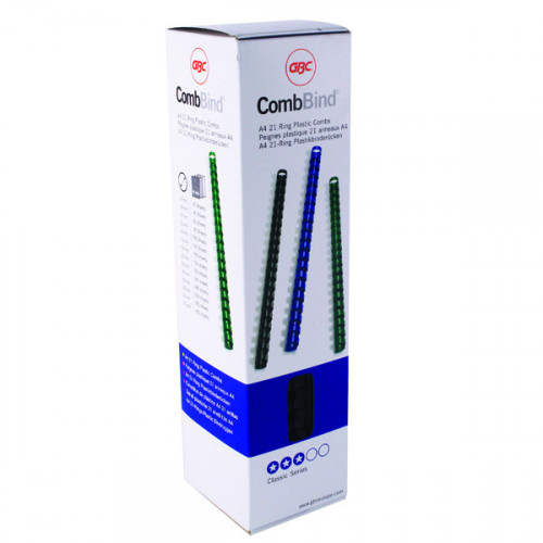 GBC COMBBIND A4 10MM BIND COMB PK100