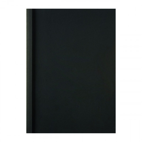 GBC LEATHER THERMABIND A4 BLK PK100