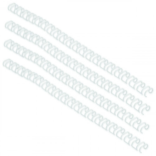 GBC 6MM A4 BIND WIRES WHITE PK100