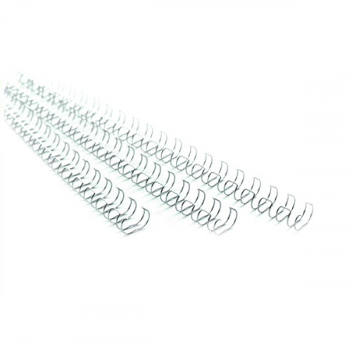 GBC 6MM A4 BIND WIRES SILVER PK100