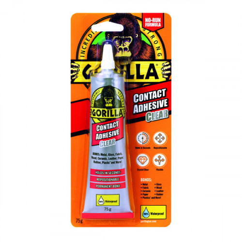 Gorilla Contact Adhesive Clear 75g 2144001