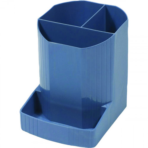 Exacompta Forever Pen Pot Blue 675101D