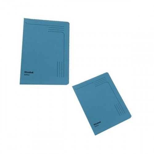 Exacompta Guildhall Slipfile Manilla 230gsm Blue (Pack of 50) 4601Z