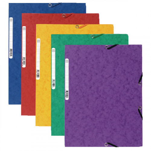 Exacompta Europa Portfolio File A4 Assorted (Pack of 10) 55515E