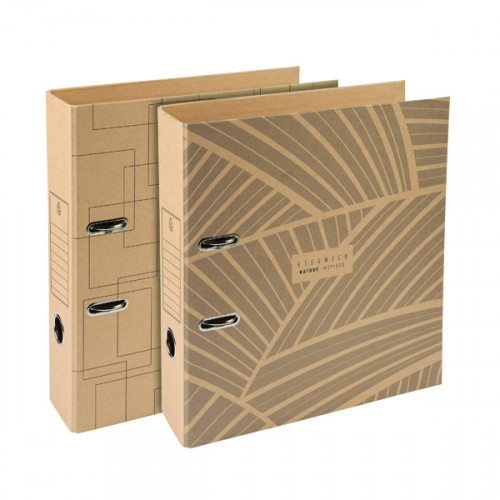 Exacompta Eterneco Lever Arch File Prem'Touch 70mm A4 Assorted (Pack of 10) 53847E