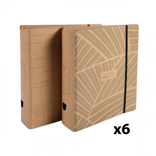 EXACOMPTA ETERNECO LAF A4 80MM AST 6