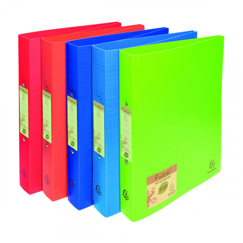 Forever Ring Binder Polpropylene A4 30mm Assorted (Pack of 10) 542570E