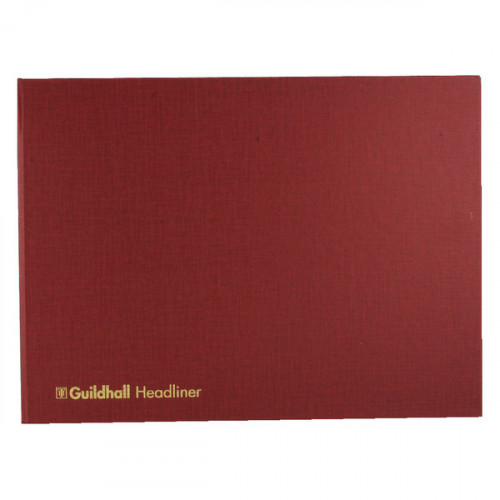 Exacompta Guildhall Headliner Book 80 Pages 298x405mm 68/6-20 1450