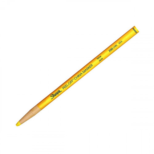 SHARPIE CHINA MARKER YELLOW PK12