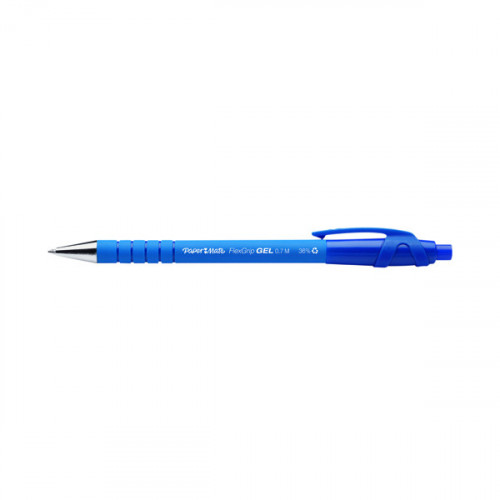 PAPERMATE FLEXGRIP GEL PENS BLU PK12