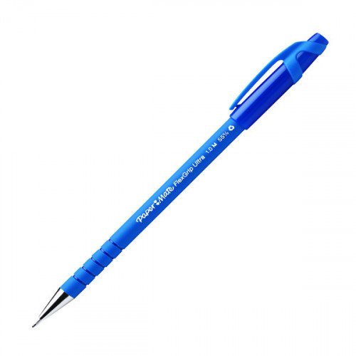 PAPERMATE FLEXGRIP ULT MED BLUE PK12
