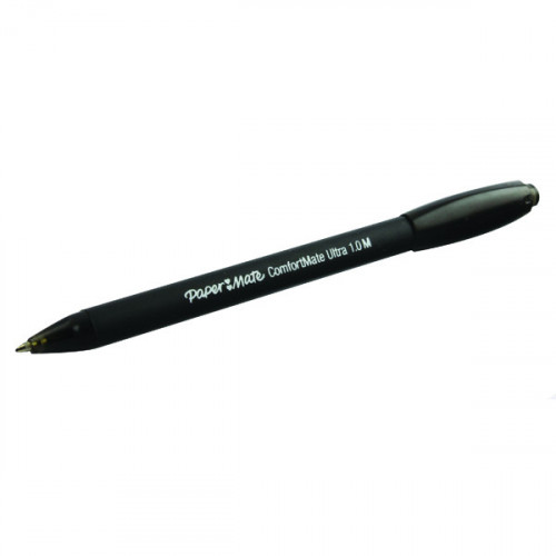 PaperMate ComfortMate Ultra Ballpoint Pen Black (Pack of 12) S0512260