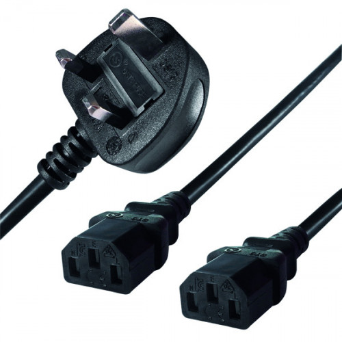 CONNEKT GEAR 2.5M MNS PWR SPLITR CBL