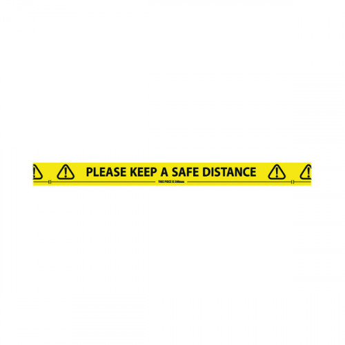 Social Distancing Floor Tape Roll 33m x 48mm 4833YB