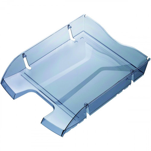 Helit PET Recycled Letter Tray Grey H2363508