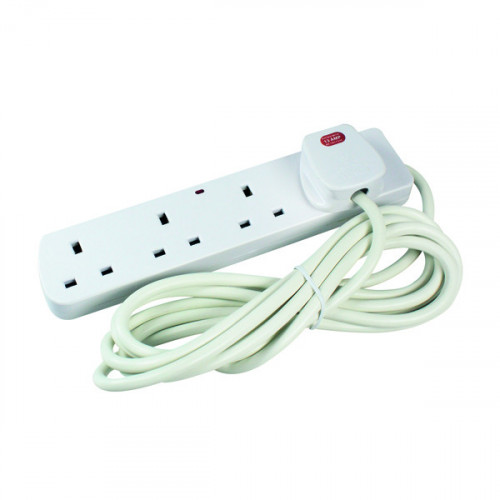CED 4-WAY 13 AMP 2M EXTENSION LEAD