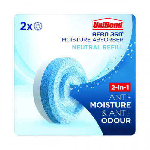 Unibond Aero 360 Neutral Refill (Pack of 2) 2633442