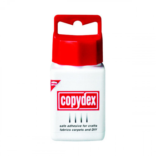 Copydex White Latex Adhesive with Brush Applicator 125ml