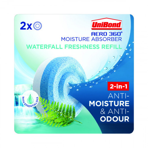 Unibond Aero 360 Waterfall Freshness Refill (Pack of 2) 2631290