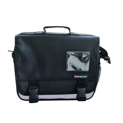 Monolith Microfibre Soft Sided Briefcase Black 643547