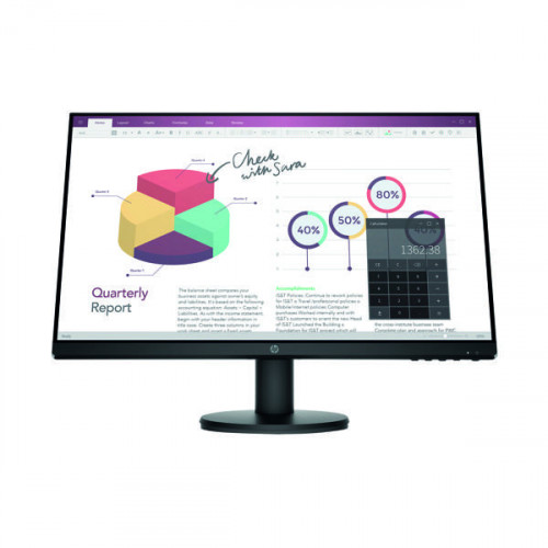 HP P24v G4 23.8 Inch Full HD Monitor 9TT78AT#ABU