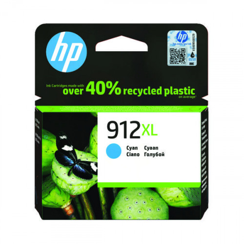 HP 912XL INK CARTRIDGE HY CYAN