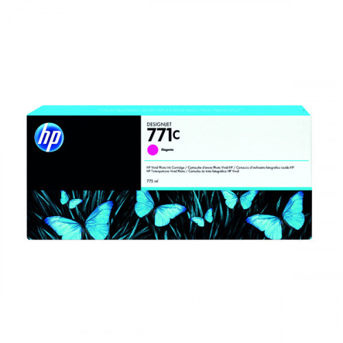 HP 771C Magenta Designjet Ink Cartridge B6Y09A