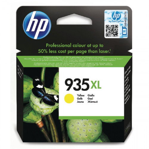 HP 935XL INK CARTRIDGE HY YELLOW