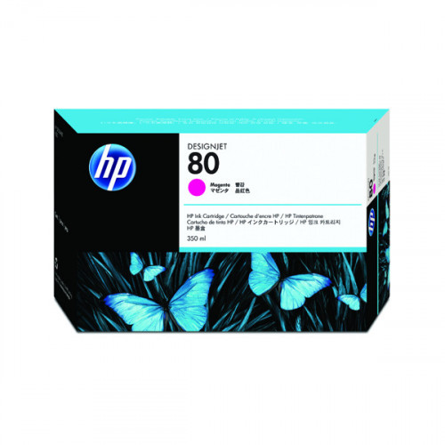 HP 80 Magenta Inkjet Print Cartridge C4847A