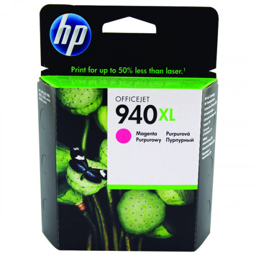HP 940XL High Yield Magenta Inkjet Cartridge C4908AE