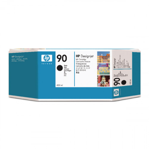 HP 90 Black Inkjet Cartridge for the DesignJet 4000 Series C5058A