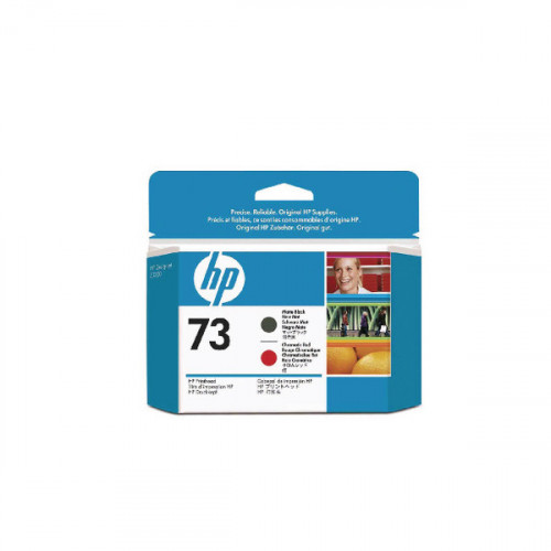 HP 73 Matte Black /Red Printhead CD949A
