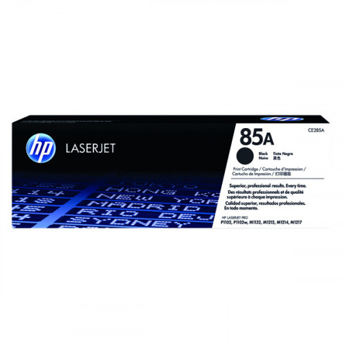 HP 85A TONER CART BLACK CE285A