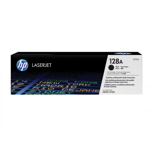HP 128A Black Laserjet Toner Cartridge (Pack of 2) CE320AD