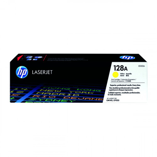 HP 128A LASERJET TONER YLW CE322A