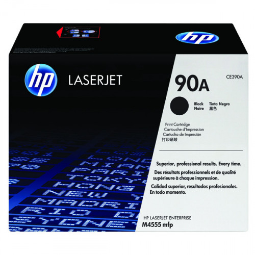 HP 90A LASERJET TONER BLK CE390A
