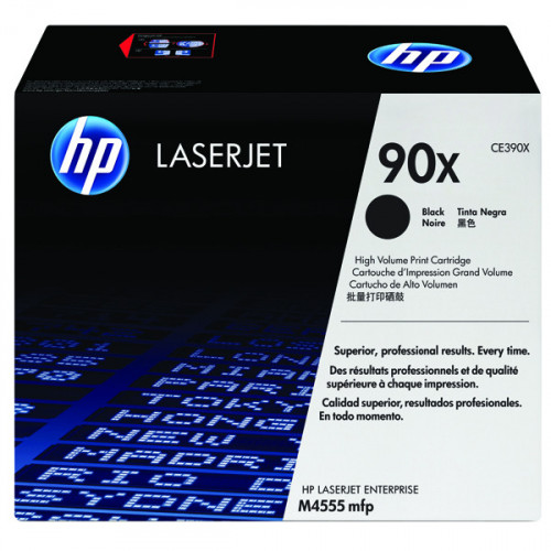 HP 90X LASERJET TONER HY BLK CE390X