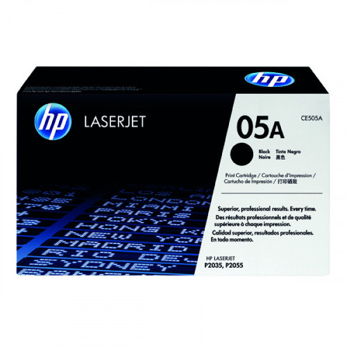 HP 05A TONER CART BLACK CE505A